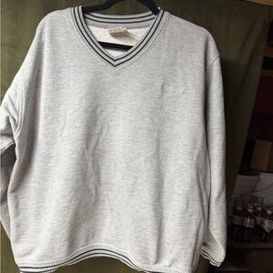 Esprit Light Gray V-Neck Sweater